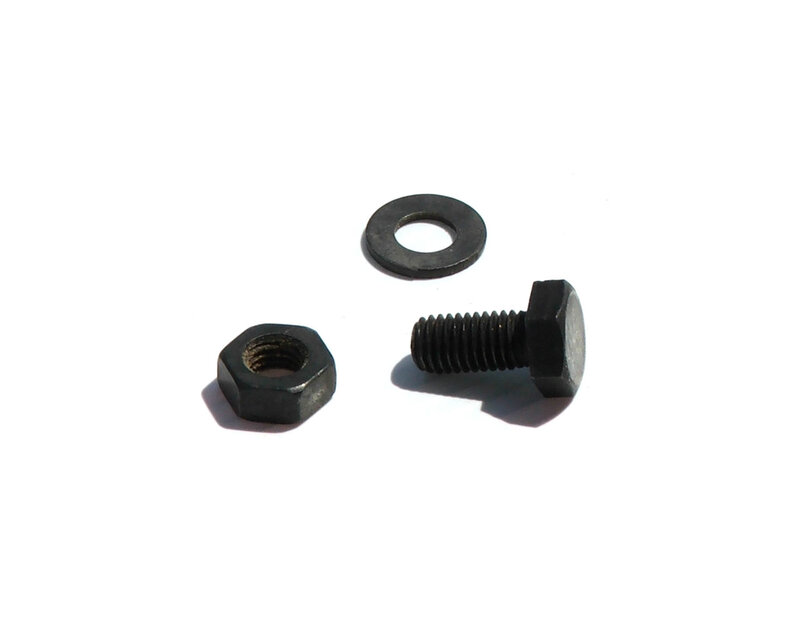 black bolt and nut set