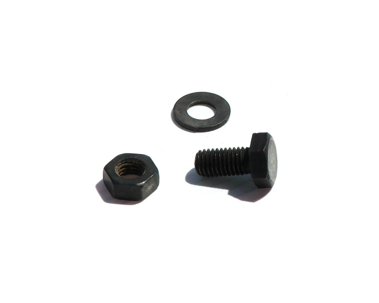 black bolt and nut set