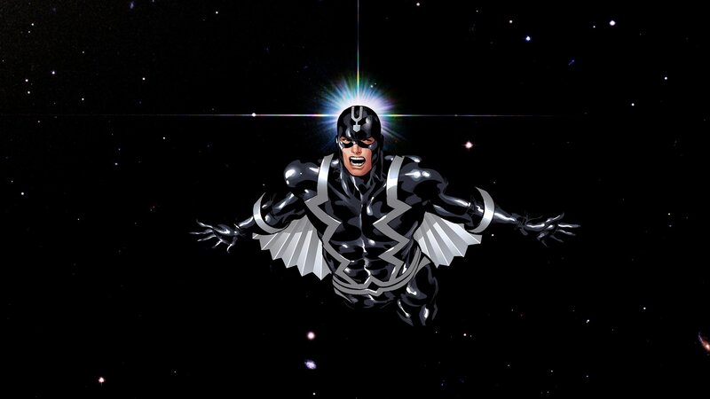 Black Bolt in space