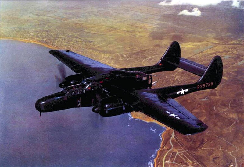 Black Bomber Aircraft — Dramatic, Afternoon, Photograph