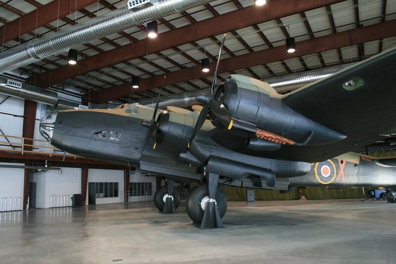 Black Bomber Aircraft — Gray