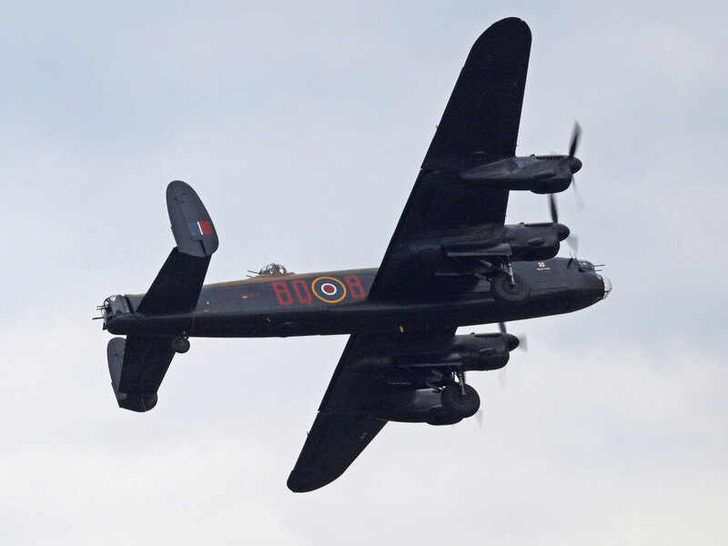 Black Bomber Aircraft — Neutral, Photograph