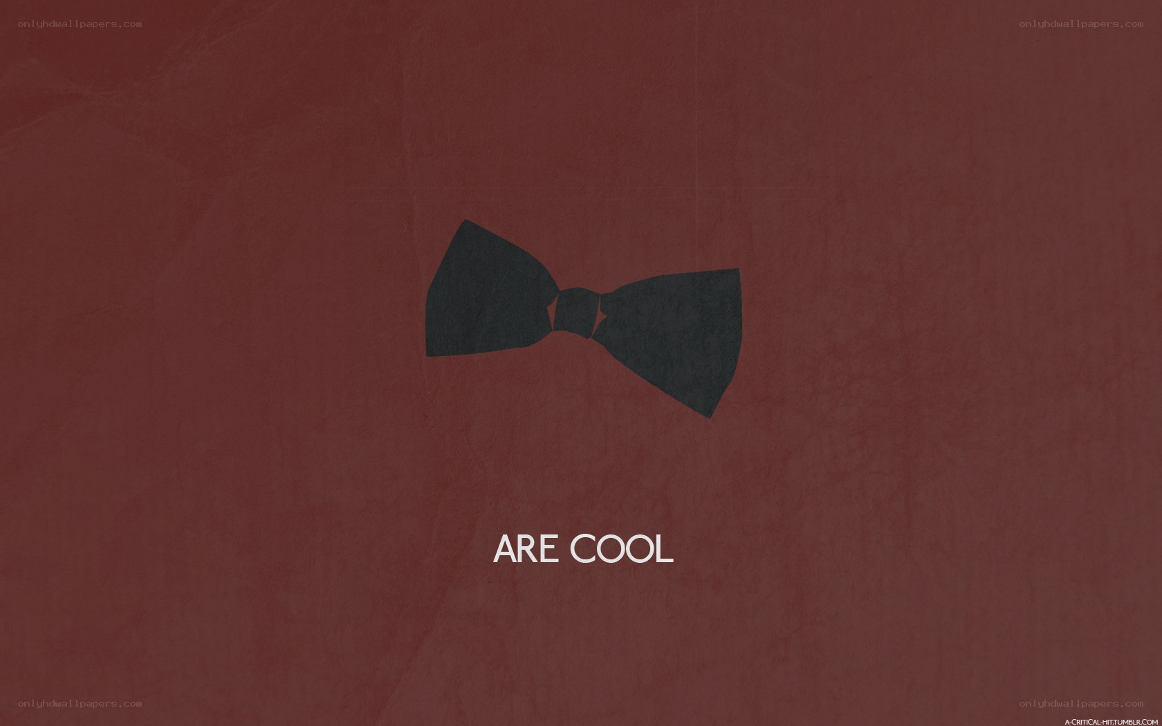 black bow tie on red background