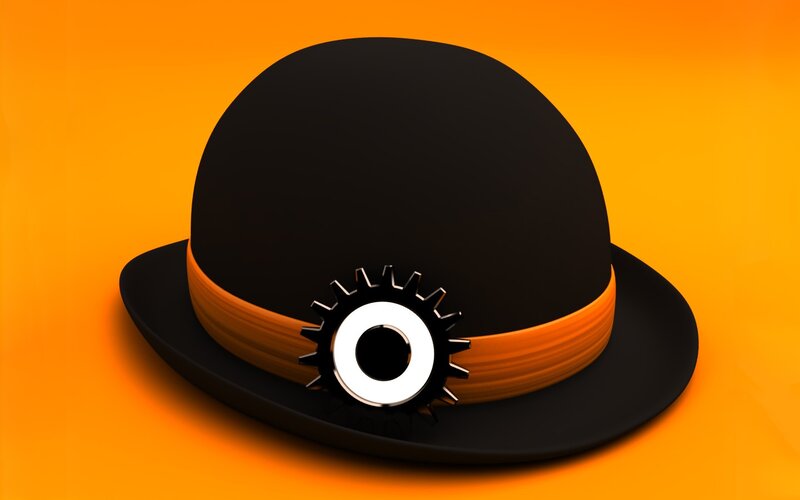 Black Bowler Hat