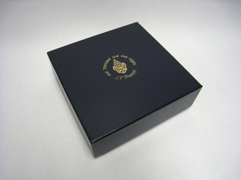 Black Box with Gold Logo — Neutral