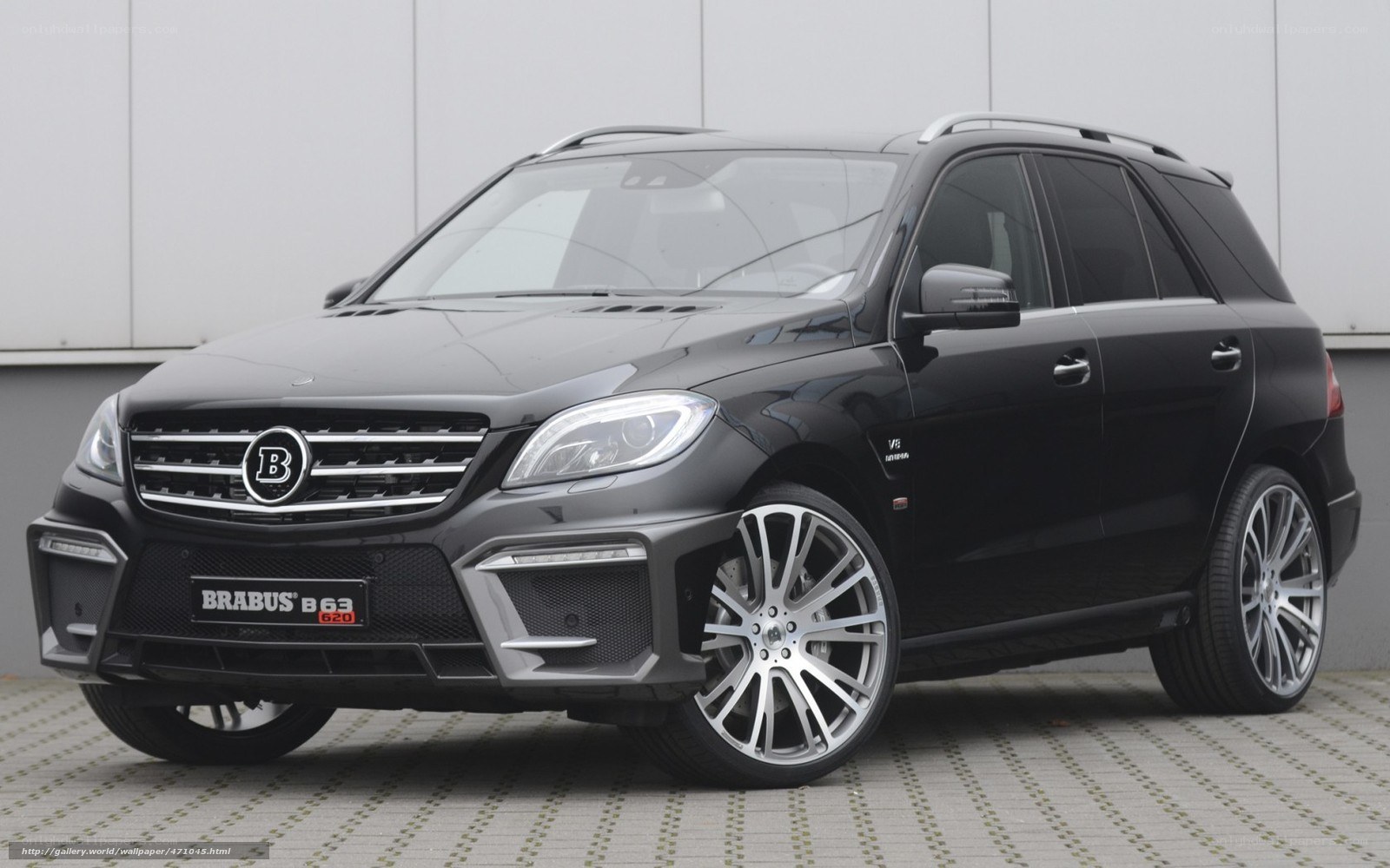 Black Brabus B63 SUV