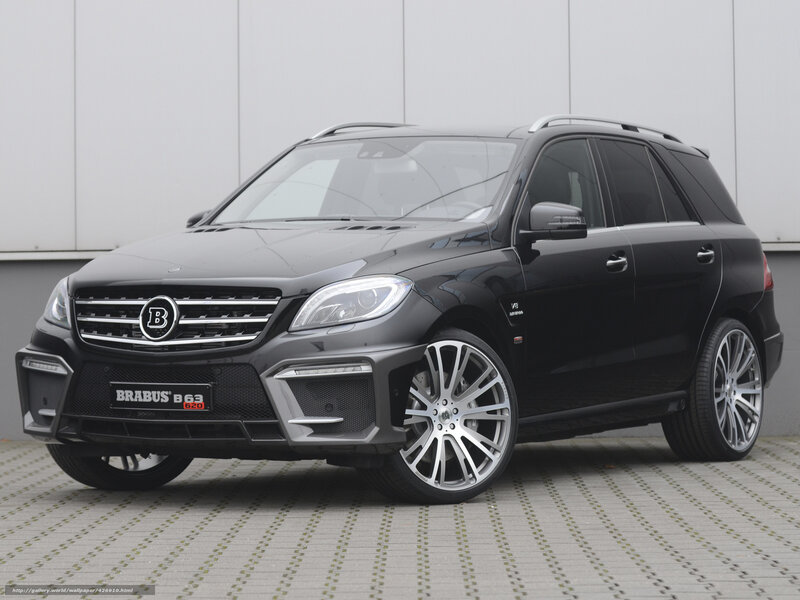 Black Brabus B63 SUV