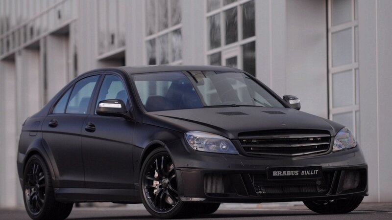 black brabus bullet sedan