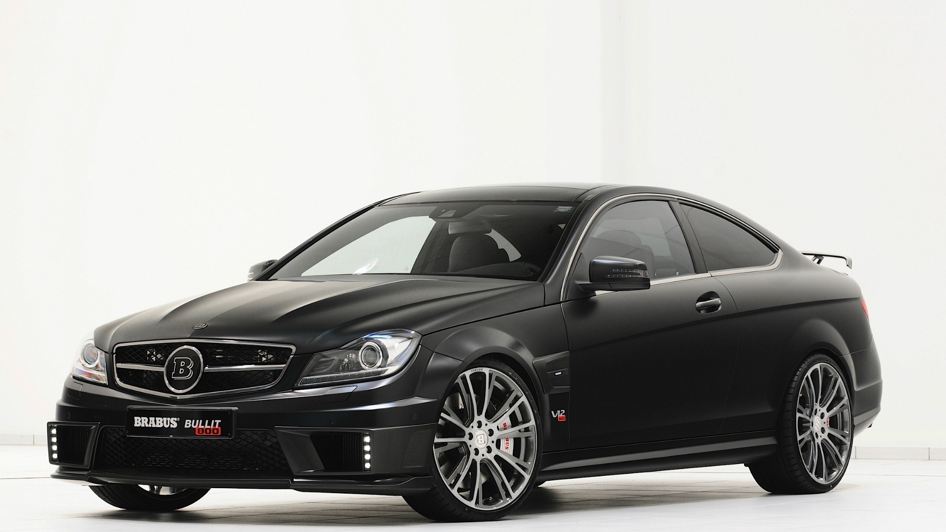 Black Brabus Bullit C63 Coupe