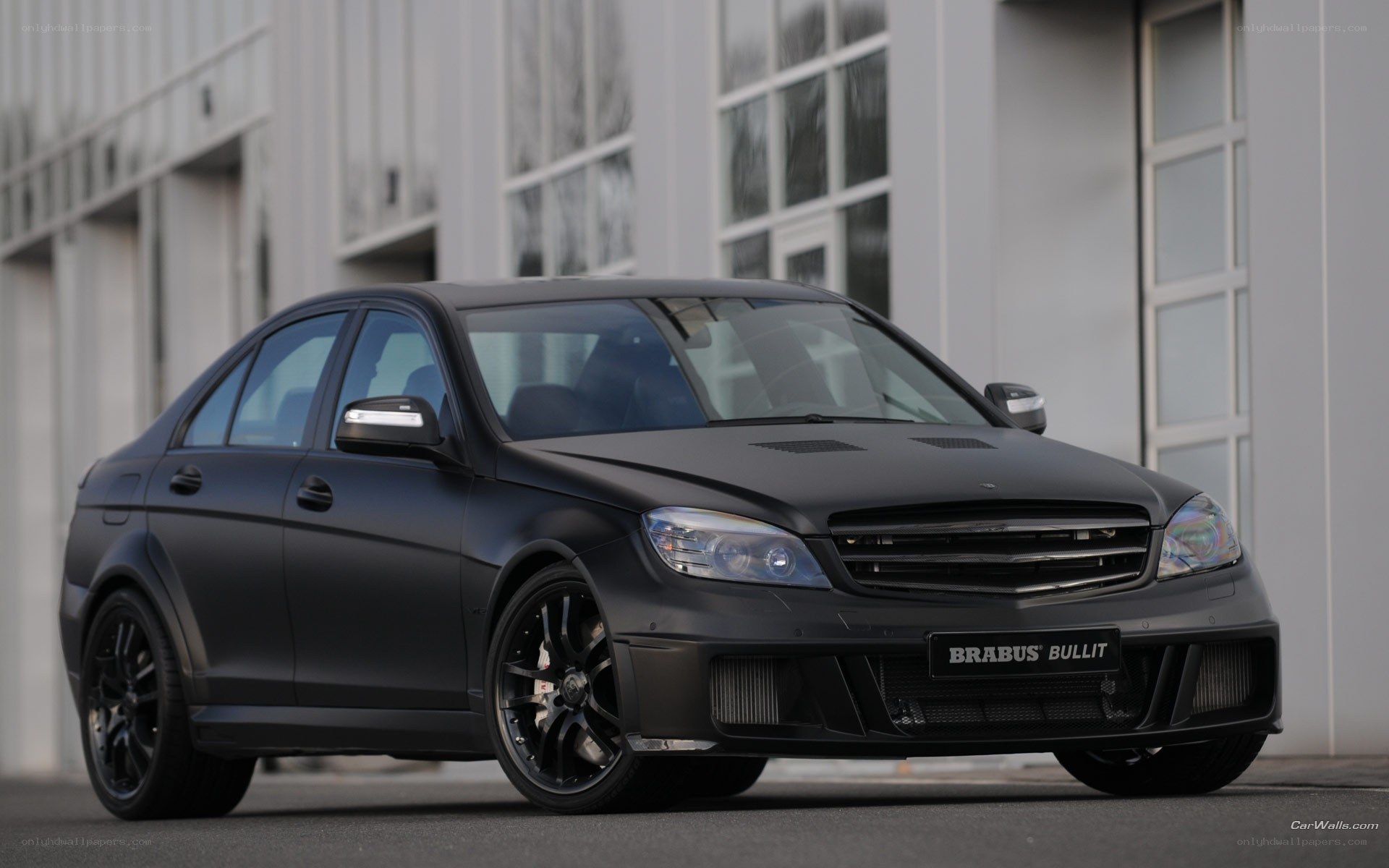 black brabus bullit car