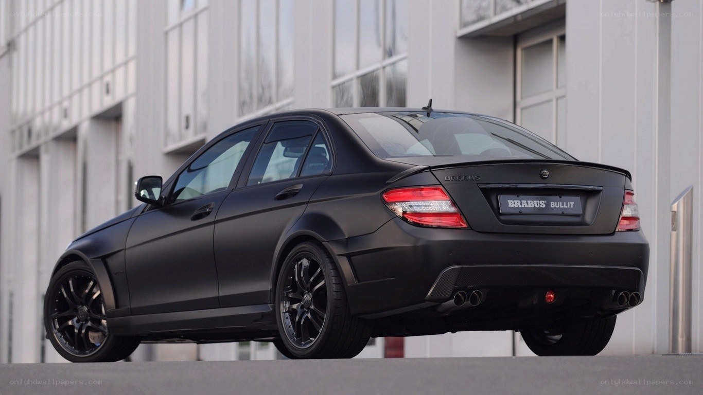 black brabus bullit sedan
