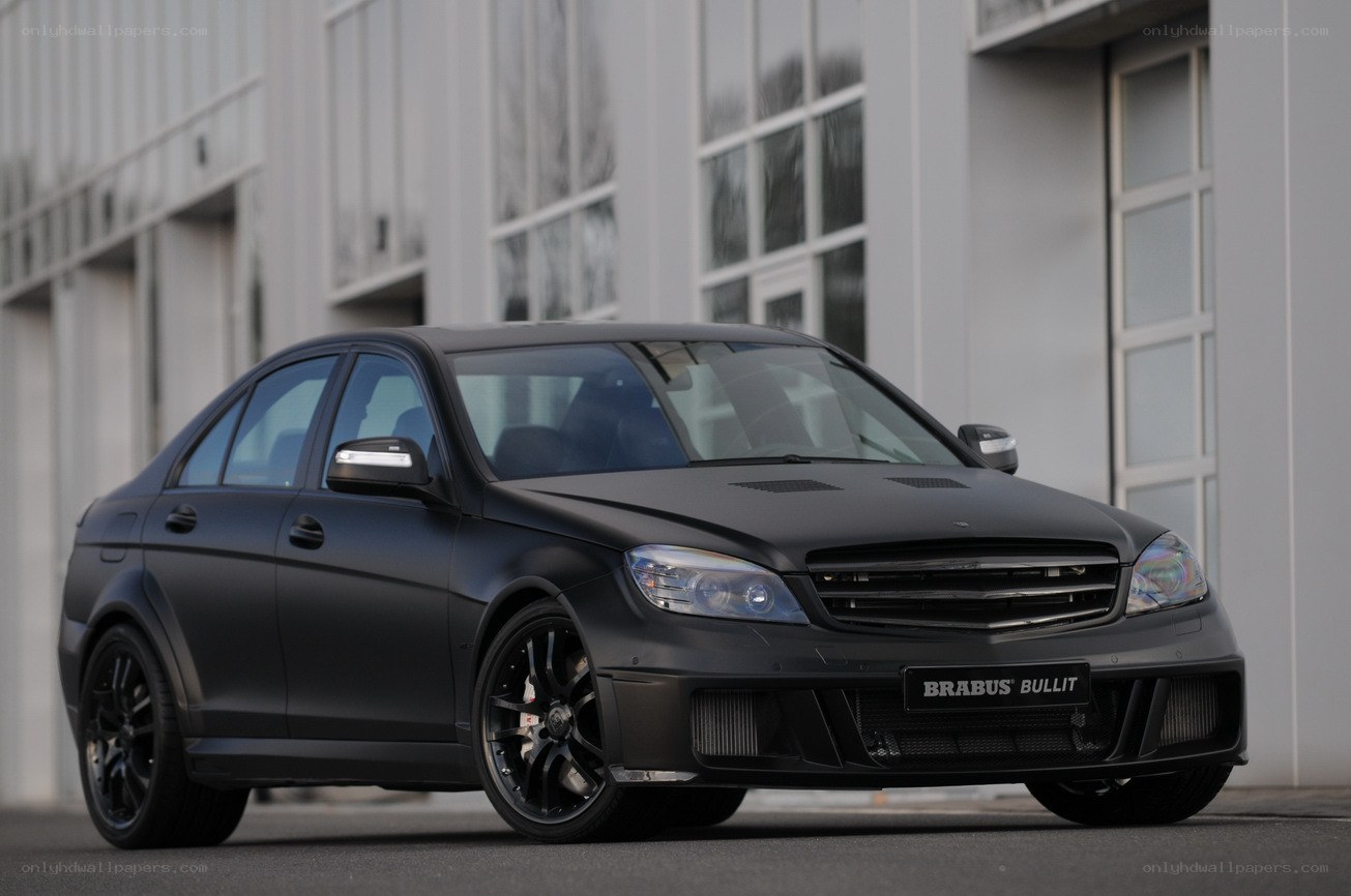 Black Brabus Bullit sedan