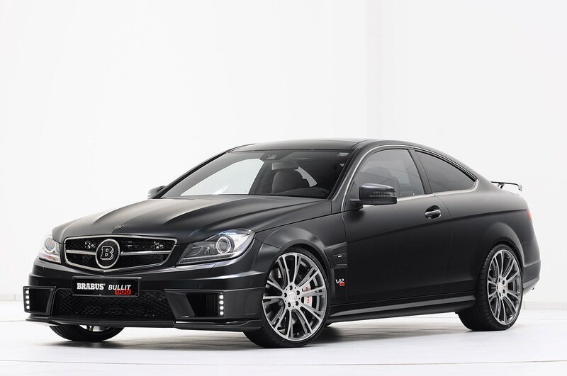 Black Brabus C63 Coupe