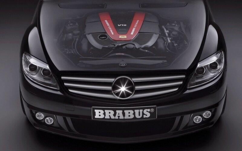 Black Brabus Car — Dramatic, Photograph, Car Engine, Grille
