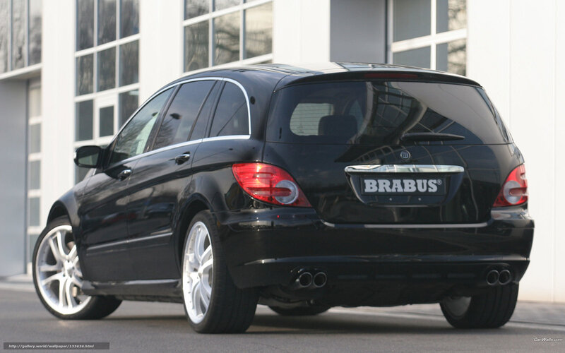 Black Brabus Car — Neutral, Afternoon