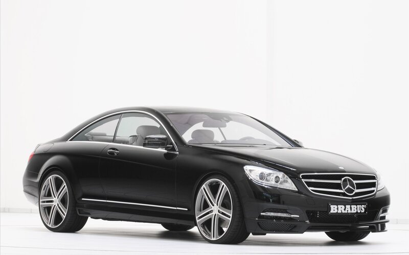 Black Brabus Car — Neutral, Photograph, Wheels