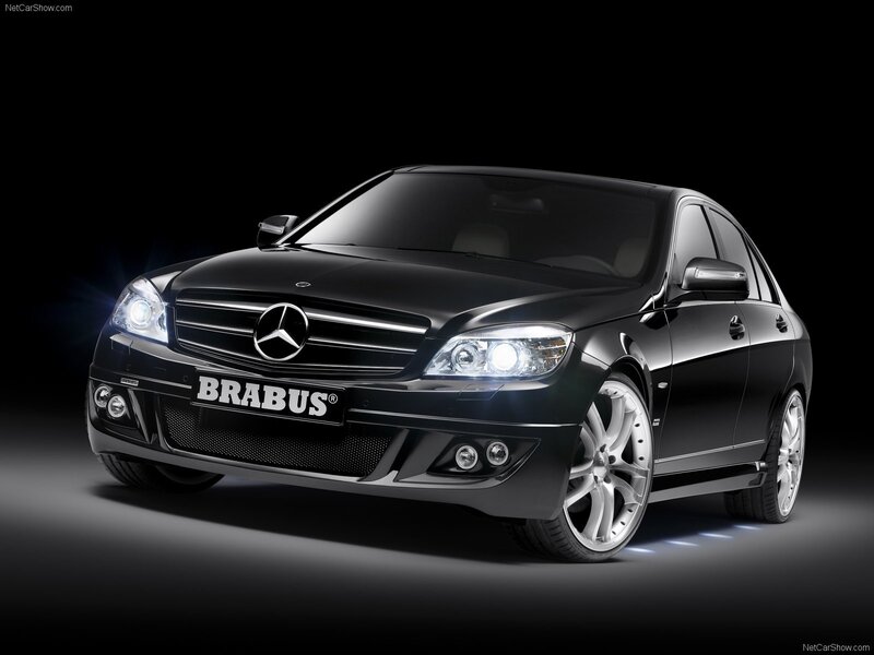 Black Brabus Car — Silver
