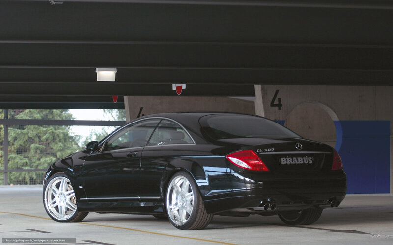 Black Brabus CL 500 Coupe