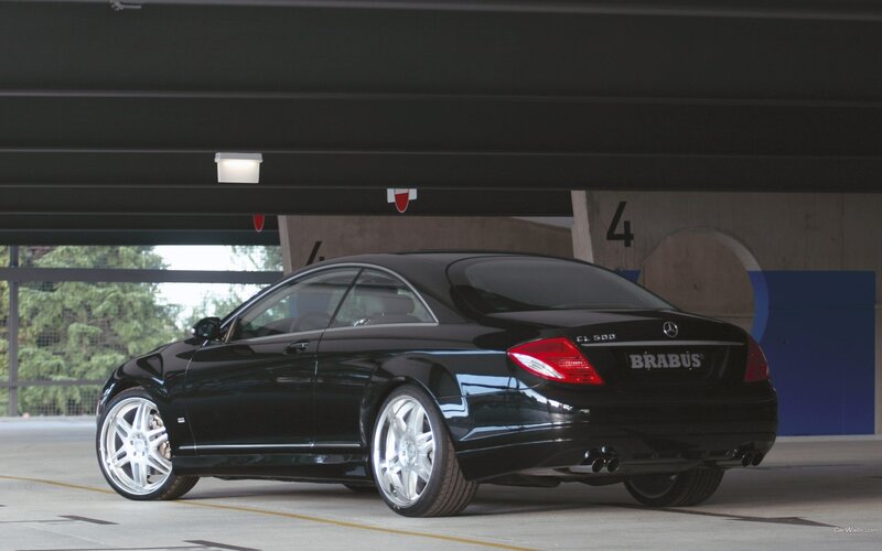 Black Brabus CL 500 parked