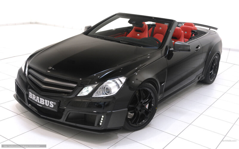 Black Brabus Convertible — Showroom