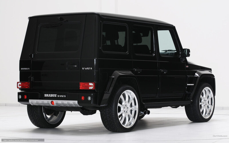 Black Brabus G V12 S — Neutral, Photograph, Car