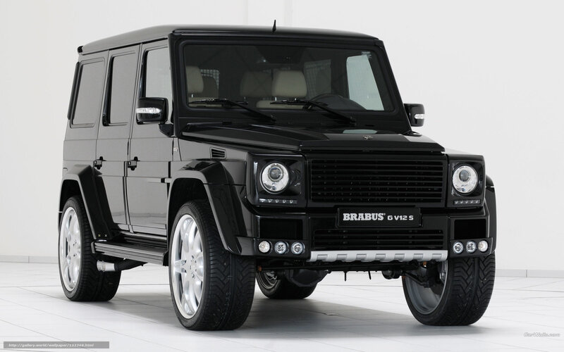 Black Brabus G V12 S — Neutral, Photograph