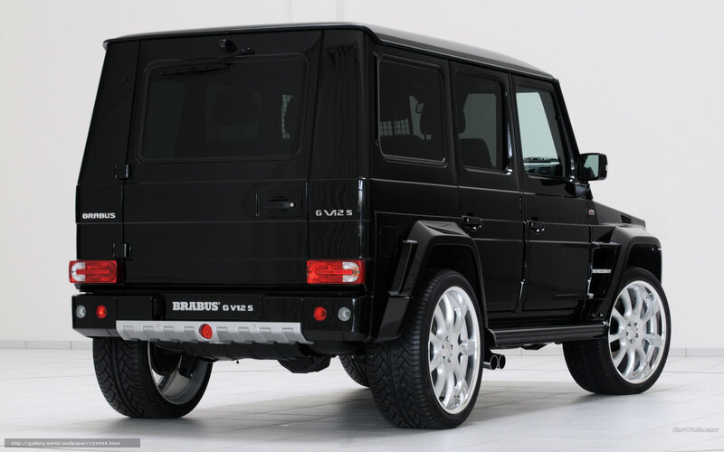 Black Brabus G V12 S — Neutral