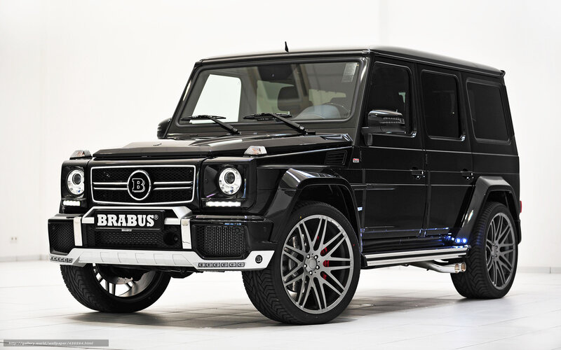 Black Brabus G-Wagon