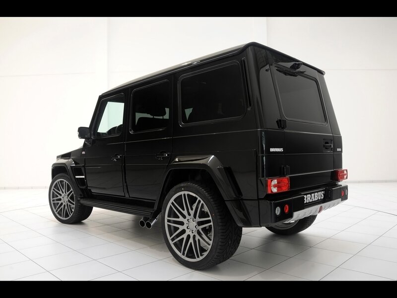 Black Brabus G-Wagon SUV