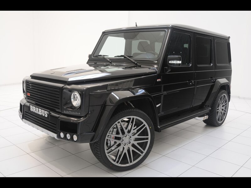 Black Brabus G-Wagon SUV