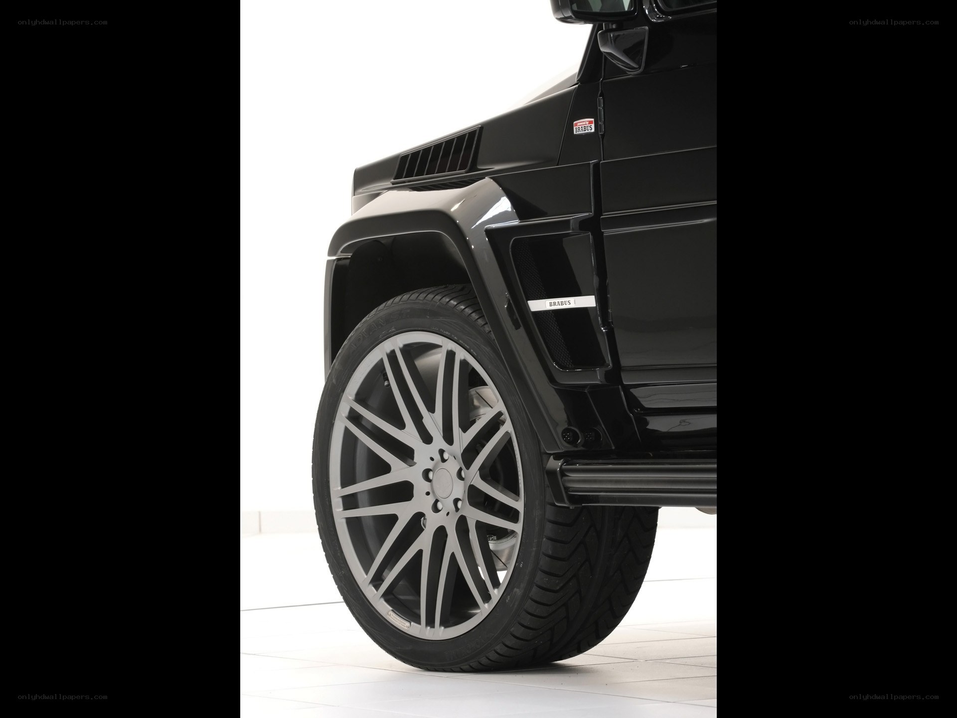 black brabus g-wagon wheel