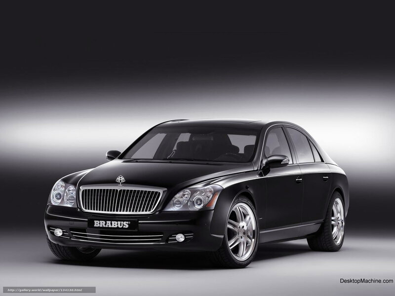 Black Brabus Luxury Car — Dramatic