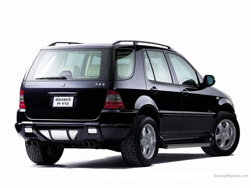 Black Brabus M V12 SUV