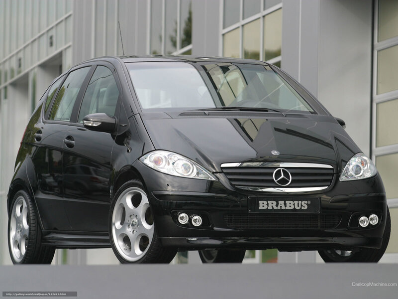 Black Brabus Mercedes A-class