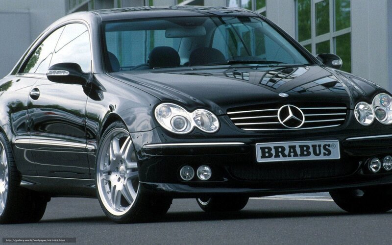Black Brabus Mercedes-Benz