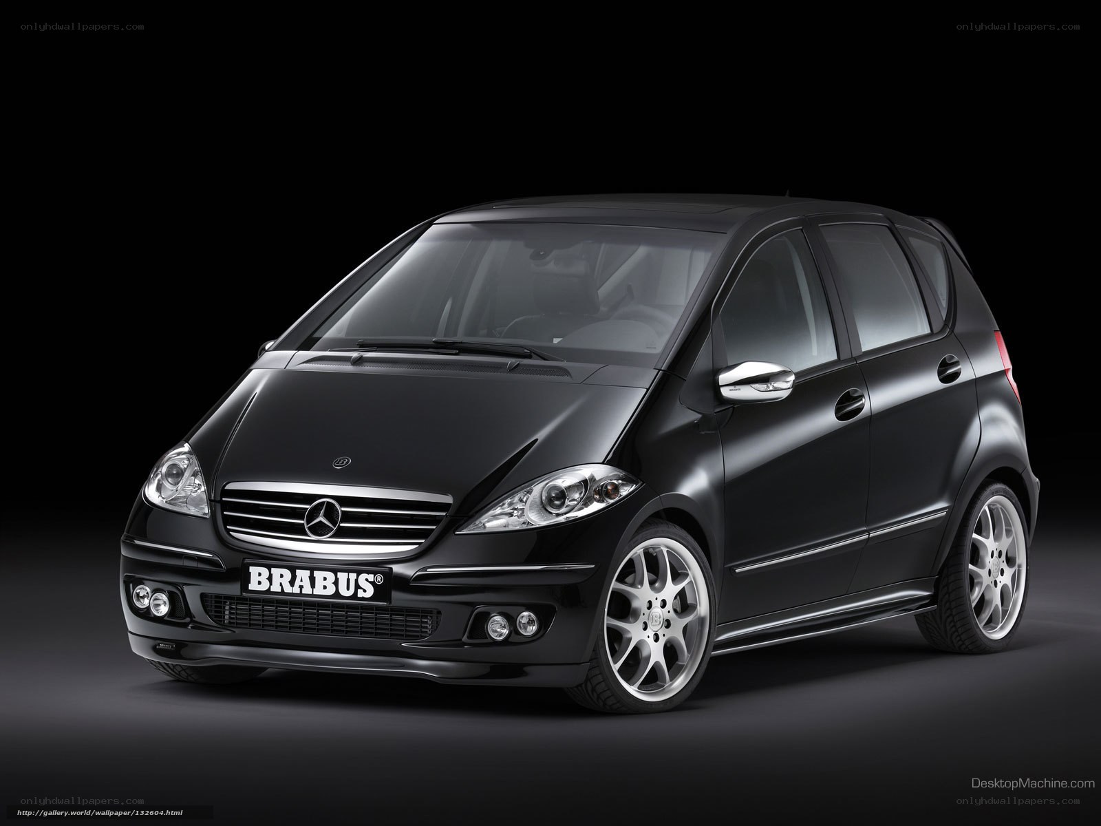 Black Brabus Mercedes-Benz A-Class