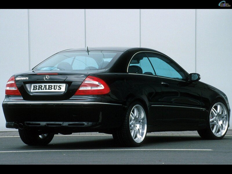 Black Brabus Mercedes-Benz C230