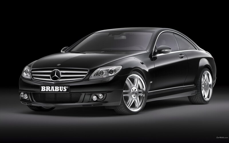 Black Brabus Mercedes-Benz CL-Class