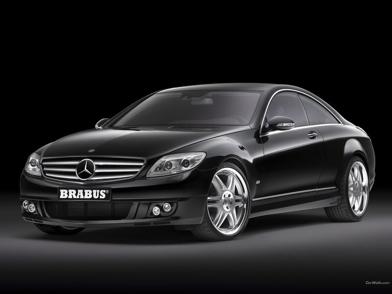 Black Brabus Mercedes-Benz CL