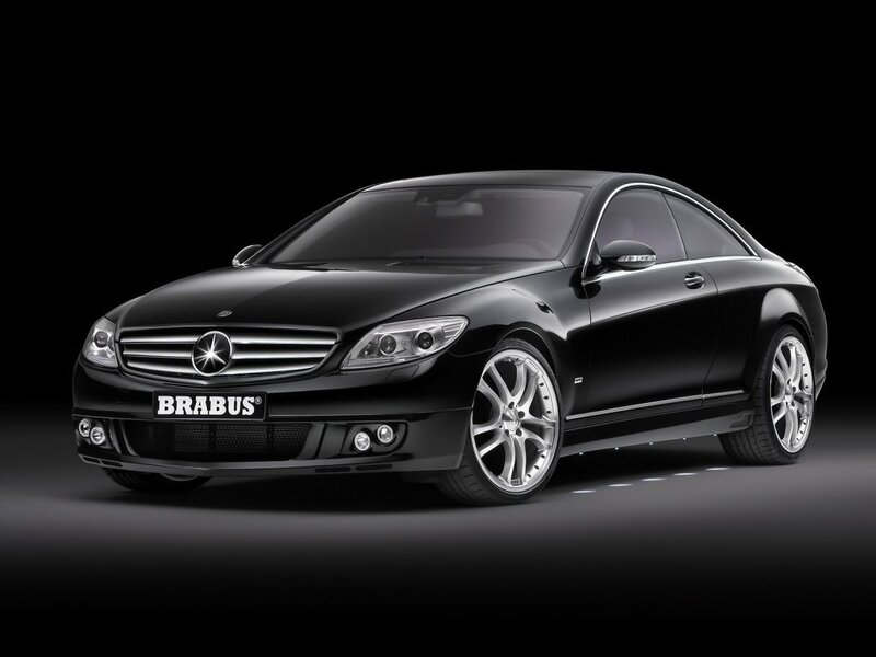 Black Brabus Mercedes-Benz CL55 AMG