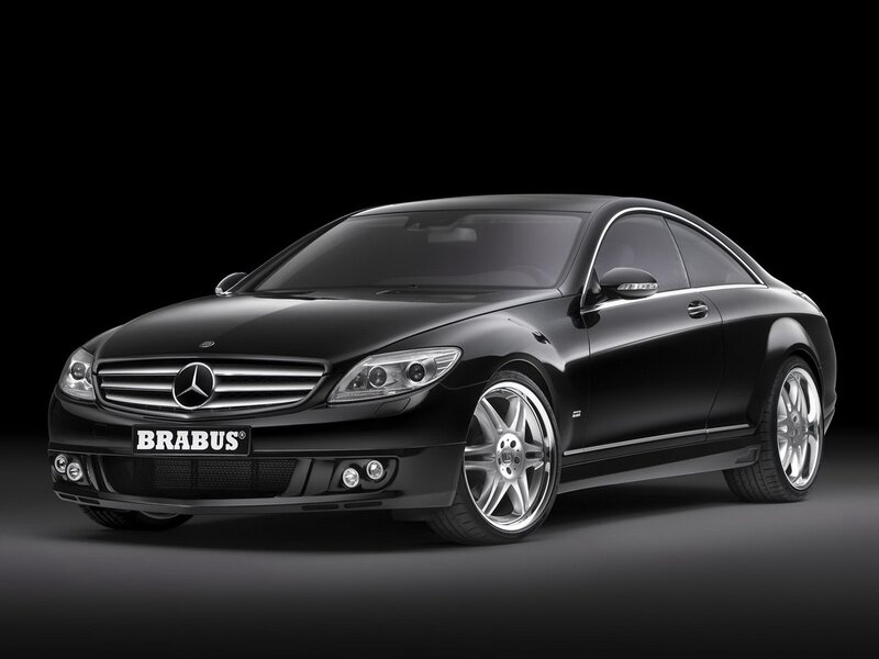 Black Brabus Mercedes-Benz CL55 AMG