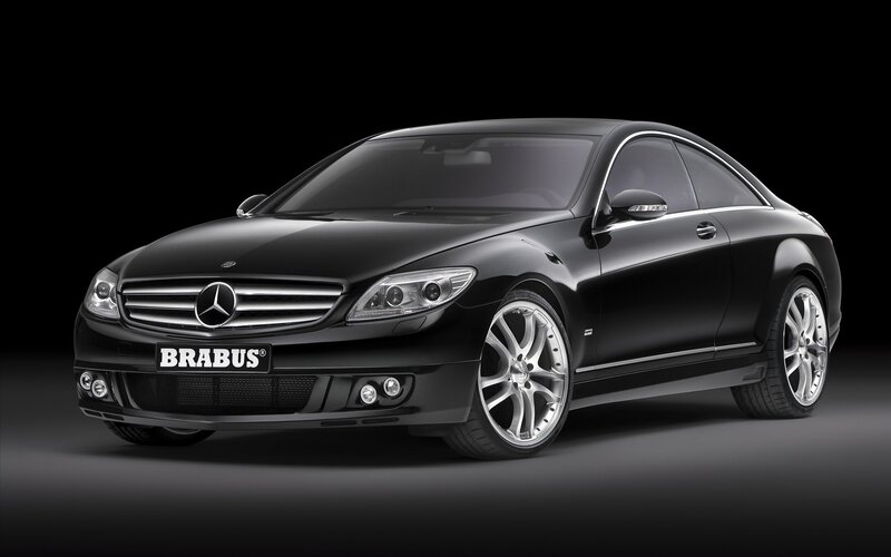Black Brabus Mercedes-Benz CL55 AMG