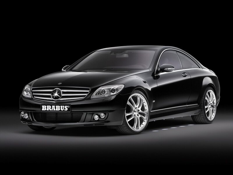 Black Brabus Mercedes-Benz CL55 AMG