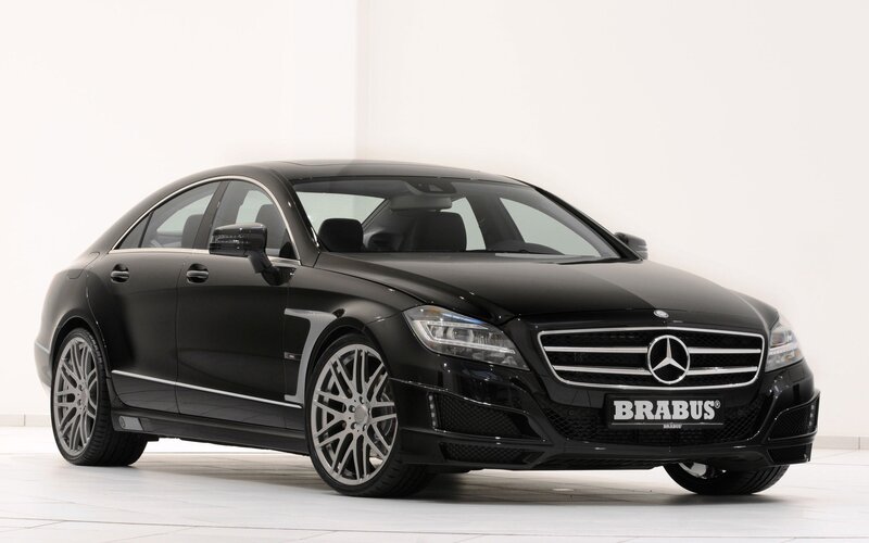 Black Brabus Mercedes-Benz CLS