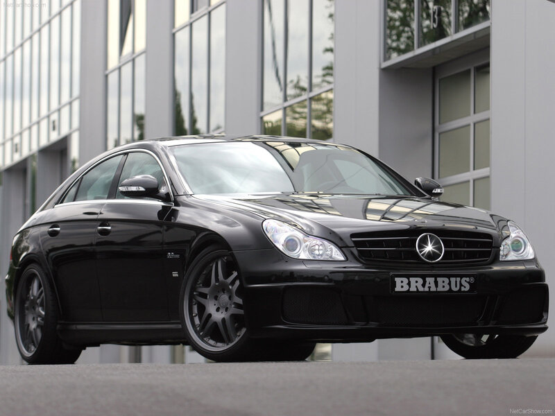 Black Brabus Mercedes-Benz CLS