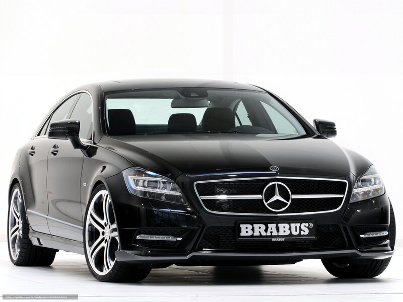 Black Brabus Mercedes-Benz CLS