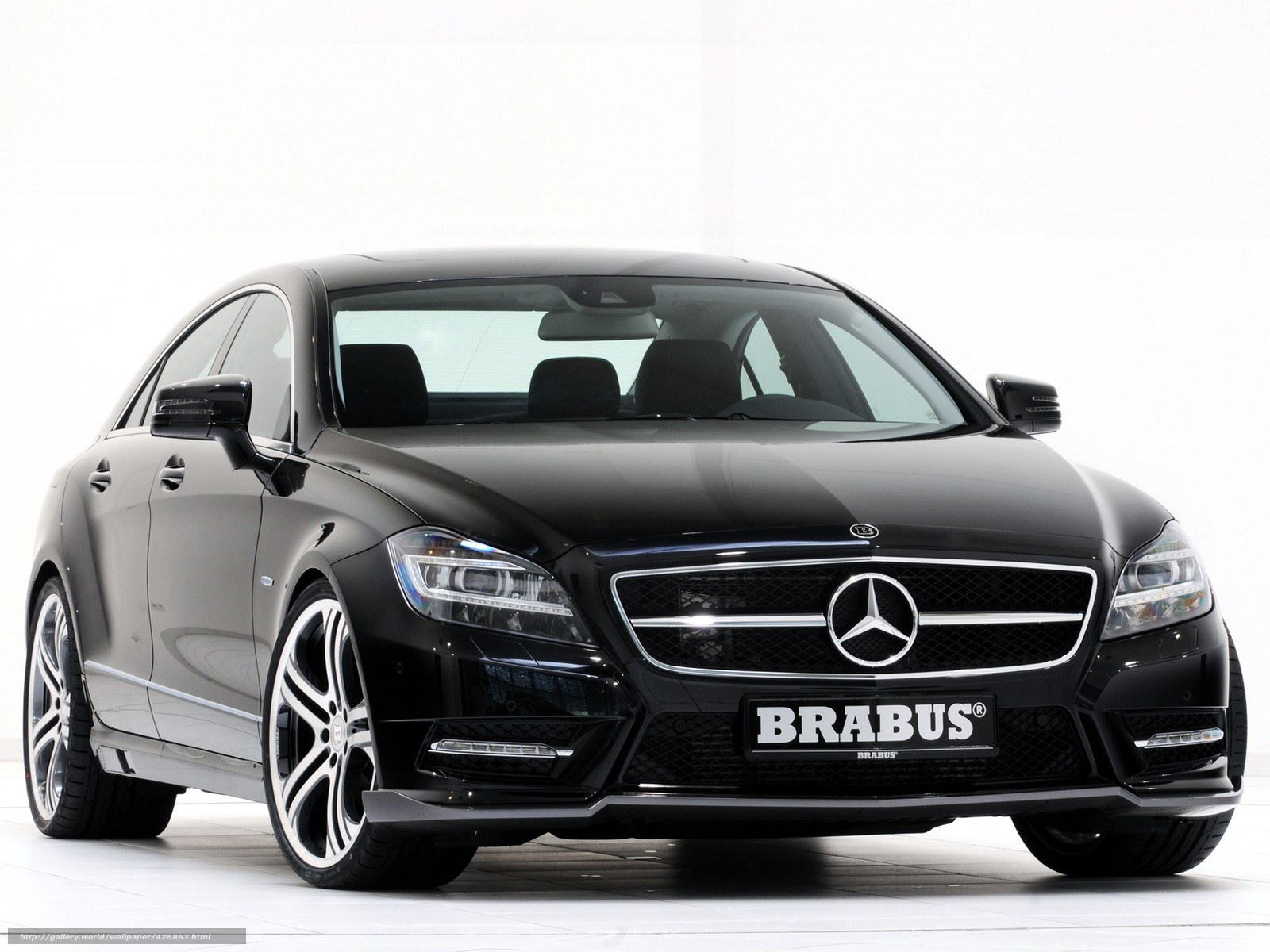 Black Brabus Mercedes-Benz CLS