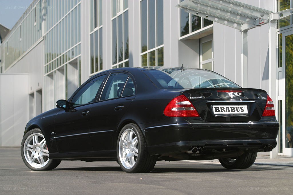 Black Brabus Mercedes-Benz E-Class