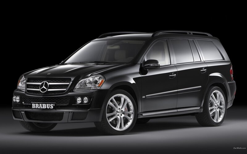 Black Brabus Mercedes-Benz GL