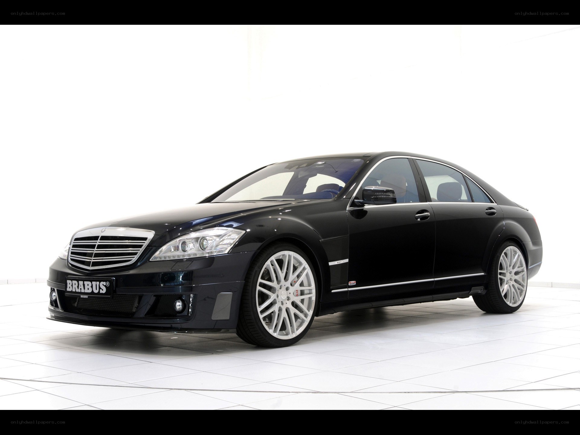 Black Brabus Mercedes-Benz S-Class